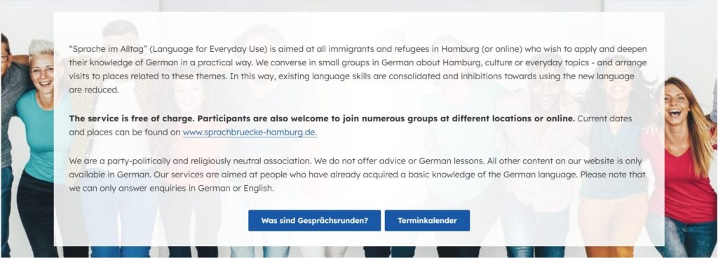 Anzeige einer sprachabhängigen Begrüßung
